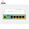 MikroTik RB750UPr2 (hEX PoE lite) RouterOS 5 100M Ethernet port wired router 24V