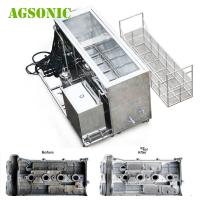 China Cylinder Head Ultrasonic Washing Machine For 16 / 20 Cylinders To Clean 10 Heads At A Time on sale