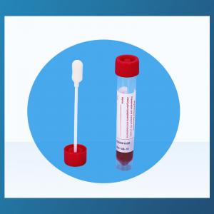 Disposable Sponge Swab Virus Sampling Tube Kit DNA RNA Collection Transportation