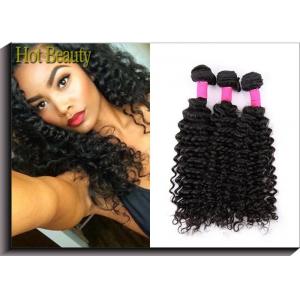 Deep Curly Unprocessed Human Hair Extensions Clean And Soft Quality 10"-30"