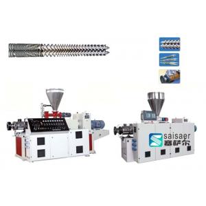 Industrial Plastic Sheet Extrusion Machine Conical Twin Screw Extruder Machine