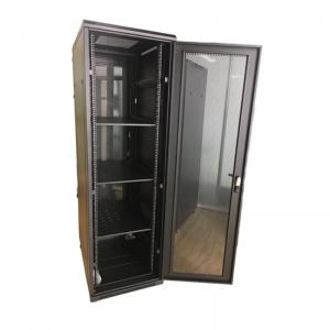 China 47U Server Rack Cabinet SPCC Rack Mounting With Glass Door 600*600*2200MM supplier