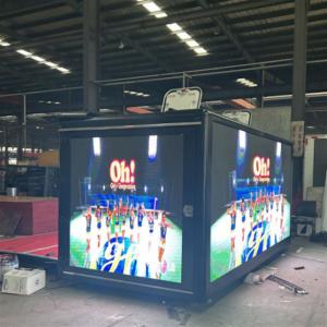 Promotional Event P3 LED Advertising Van Box Outdoor Mobile LED Video Truck