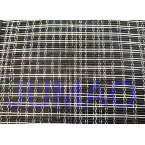 Black And Silver Color Metal Glass Laminated Mesh Fabric For Art Glasses