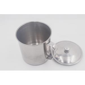 7cm Portable mugs tea water milk coffee cup without lid stainless steel travel mugs with handle