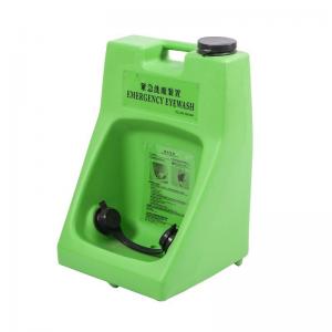 China Bright green Emergency 6 minutes portable eye wash/ laboratory eye wash, 30L portable eyewash station supplier