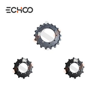 Takeuchi TB240 Componentes do chassi da mini-excavadora