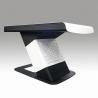 Half Standing Multi Touch Screen Table High Definition Image Display For
