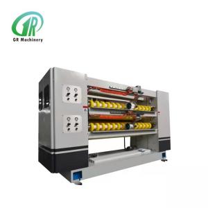 China Double NC Cutter Helical Knives Corrugated Cardboard Production Line supplier