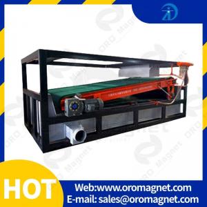 Permanent Plate Magnet Machine for Uniform Magnetic Field Distribution in Iron Ore Concentration