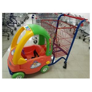 Supermarket Toy Car Fun Metal Kids Shopping Carts Trolley With Wheels