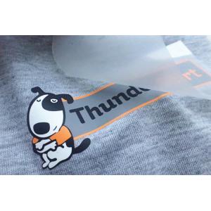 Screen Print Heat Transfer Clothing Labels Custom Iron On Stickers