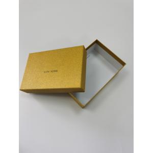 China Custom Printed Corrugated Box Golden Cosmetic Paper Boxes FSC supplier