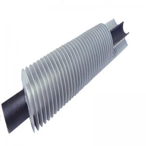 China Copper Spiral Extruded Finned Tube Heat Exchanger Solid supplier