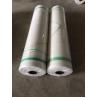 white and green 100% HDPE plastic silage bale wrap net