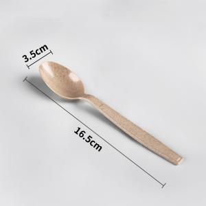 China Enviromentally 165 Mm Wheat Spoon For Catering Event 1/1000pcs supplier