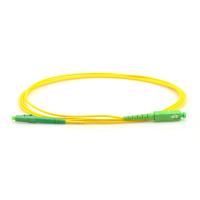 China FTTH 5M Yellow Fiber Optic Patch Cord sc lc  Green SC To LC 2.0 cable Single Mode on sale