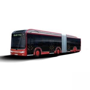 China 200kw/Rpm 18m Electric Powered Inner City Bus With Fire Distinguisher supplier