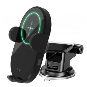 15W Wireless Car Charger Adapter Mobile Phone Holder Air Vent Mount Suction Qi Charge