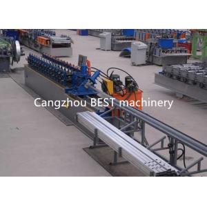 China Construction T Grid Cold Rolling Steel Bar Making Machine Ceiling Roll Forming Machine 5.5 kw wholesale