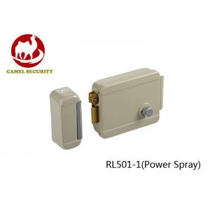 China Electric Rim Lock For Electronic Door Lock System Power Spray Coated Finished supplier