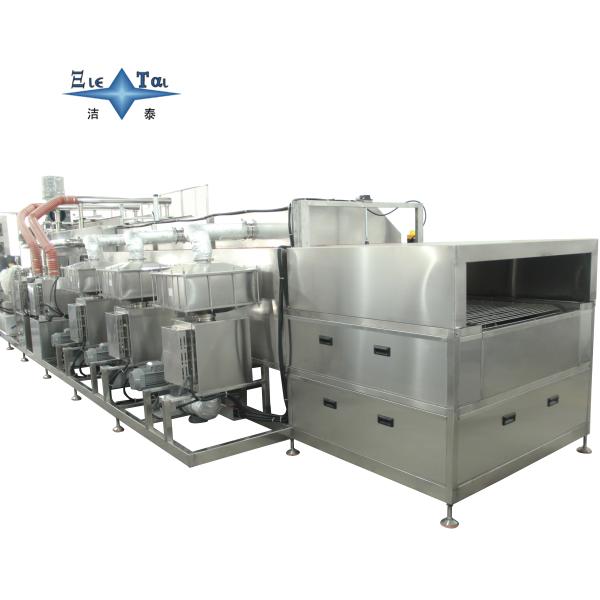 Medical Device Through-Type Mesh Conveyor Cleaning & Drying System – Spray Rinsing + Air Knife Dehydration + Hot Air Drying