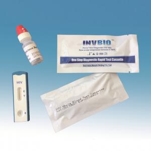 Custom At Home 99% Hiv Rapid Test Kit Plasma Whole Blood