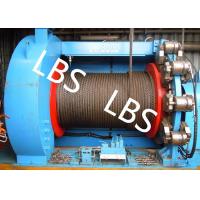 China LBS Grooves Offshore Winch Oil Well Drilling Rig Parts Winch With Brake Disc on sale