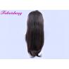 Unprocessed Virgin Human Hair Lace Front Wigs Double Weaving