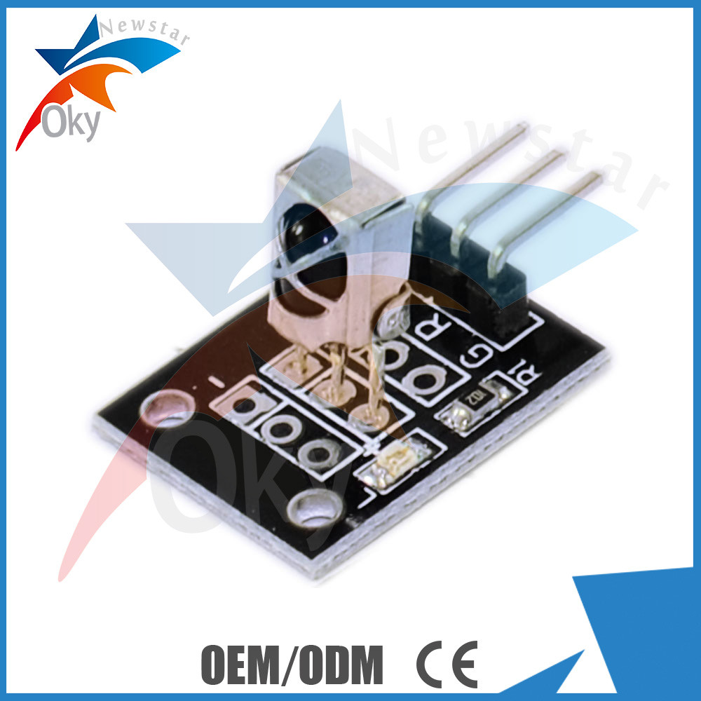 China Módulo de receptor del sensor del infrarrojo del receptor de infrarrojos 1838 para Arduino, ángulo 90 de Aacceptance on sale