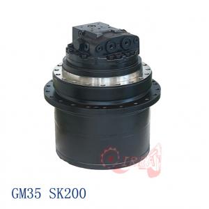 Construction Machinery Parts SK200 Excavator Hydraulic Parts Hydraulic Travel Motor GM35