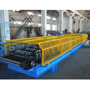 China 1.25M Width Trapezoid Roof Panel Roll Forming Machine For Commercial Metal Buildings supplier