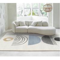 China Soft Round Modern Couch Simple Sofa Minimalist Special Shaped Cashmere White Sofa Designs on sale
