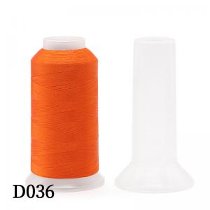 Dyed Color 5000 Yard Polyester / Viscose Embroidery Thread for Embroidery Machine