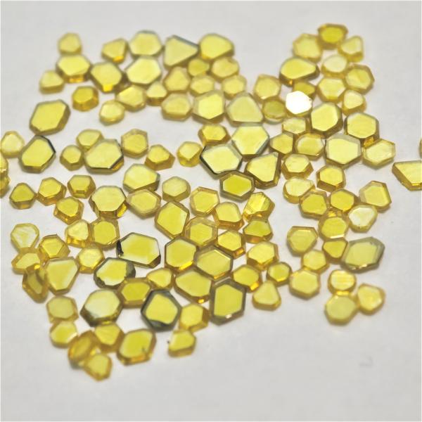 China HPHT Monocristallin MCD Diamant Structure cristalline génie miroir Surface lisse supplier