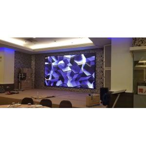 China Black SMD Full Color Indoor LED Screens 4.8mm Pixel Pitch Synchronism Control Mode supplier