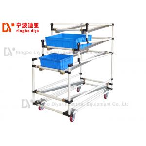 China Lean Pipe FIFO Storage Racks , Metal Storage Rack For Workshop Picking System supplier