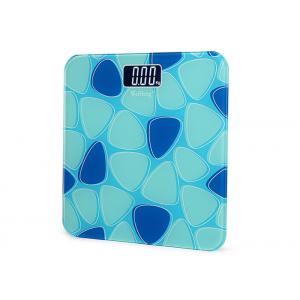 LCD Display Electronic Bathroom Scales 180kg Load Capacity For Weighing Body Fat Adults