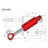 Double Acting Tie Rod Hydraulic Cylinder Tractor Loader Mini Push Pull