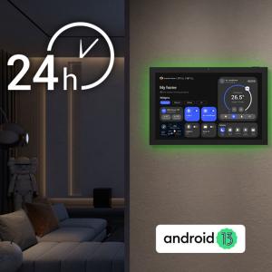 China スマートホーム 15.6 インチ RK3588 NFC POE Android13 LEDライト付き壁掛けタブレット wholesale