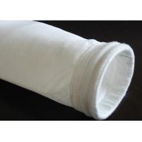 High Temperature Glass Fiber Cloth Needle Punched Filter Fabric / Bag