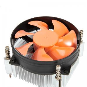 China 7pcs Blade Orange Fan CPU Cooling Radiator For IntelLGA775 Core2DUO Voltage 12VDC supplier