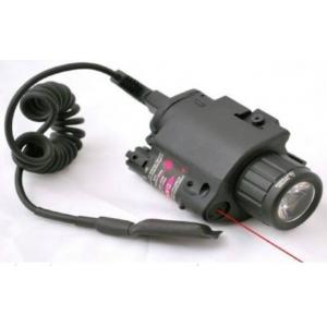 China Laser speed Red Combo LED Flashlight with Quick Rail Mount gun sight supplier