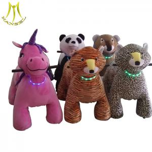 China Hansel  happy rides on animal coin operated children rides car kids on ride toy cars supplier