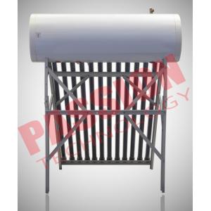 China Professional Heat Pipe Solar Water Heater With 20 Tubes Aluminum Reflector Frame supplier
