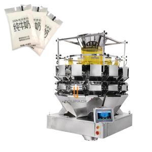 China 5L Multihead Weigher Packing Machine Automatic Vertical Bagged Milk Weighing System wholesale