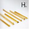 China Polishable Surface Brass L Profile , 55% Copper Architectural L Profile wholesale