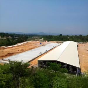 China Steel Frame Poultry Shed for 10000 Chickens - Q235/Q355 H Section Structure supplier