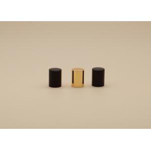 16.3mm Round Perfume Cap Gold / Black Color Leak Proof Stable Performance
