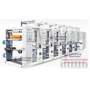 China LC-B Model Series of Computer Middle Rail Gravure Machine Cellophane NY PVC PET BOPP CPP PE OPP Paper film alu 70m/min supplier